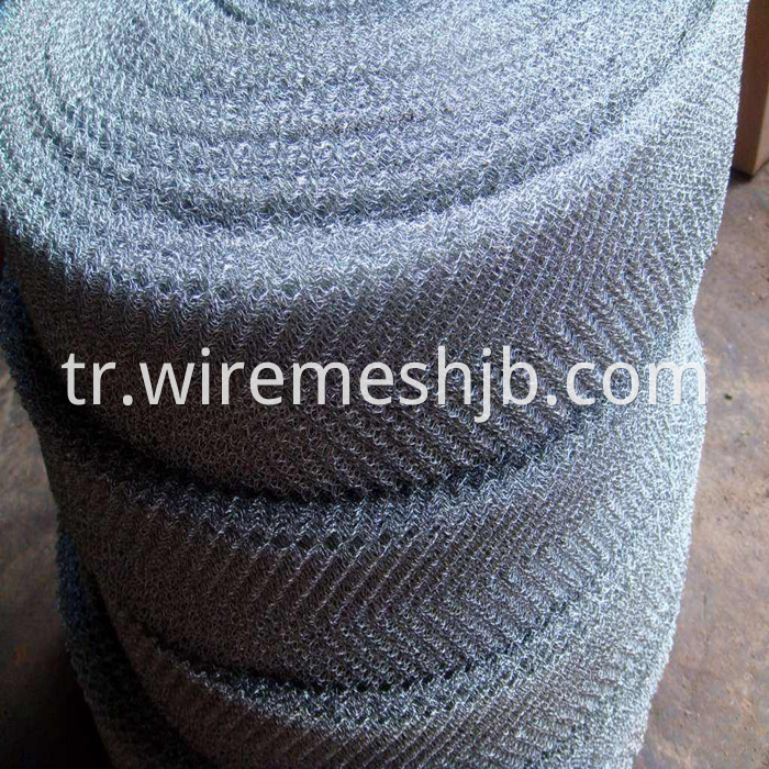 Gas Liquid Filter mesh Knitted Wire Mesh 